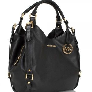 Michael Kors Black Bedford Large Handbag
